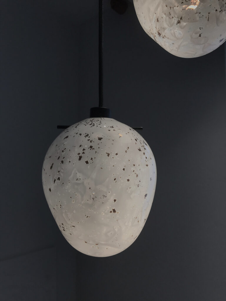 Polar Pendant Lamp with stardust_Photo Credit Baiba Dzenite